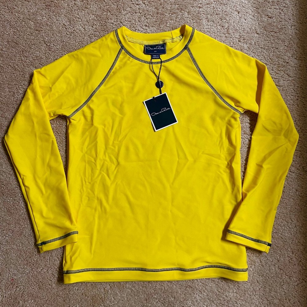 Oscar de la Renta Childrenswear Boy's Lycra Rashguard Toddler Little Kids NWT